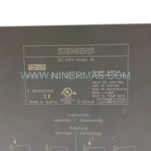 Siemens 6EP1931-2EC21 SITOP DC UPS Module 24V/15A New Original Ready to ship