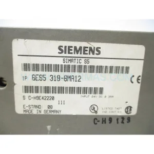 Siemens 6ES5318-8MA12 SIMATIC S5 Connection 318 for ET 100U New Original Ready to ship