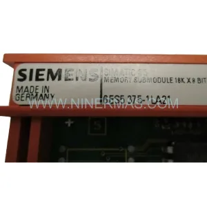 Siemens 6ES5375-1LA21 SIMATIC S5 Memory Module 375 New Original Ready to ship