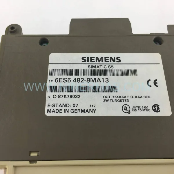 Siemens 6ES5482-8MA13 Digital I/O Module 16DI/16DO 24VDC S5 New Original Ready to ship