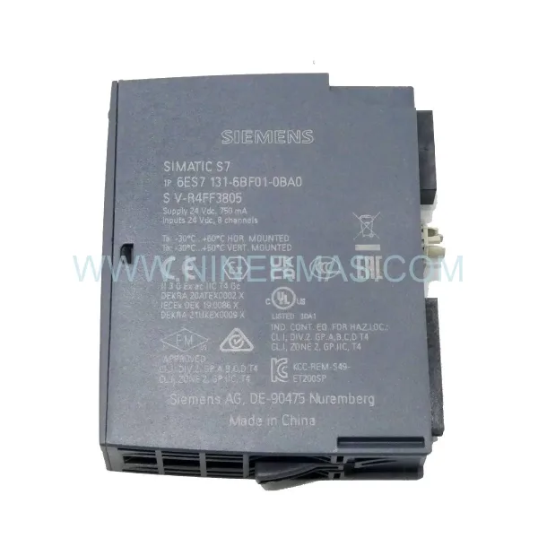 Siemens 6ES7131-6BF01-0BA0 ET 200SP Digital Input Module DI 8x24V DC New Original Ready to ship