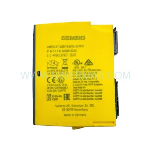 Siemens 6ES7136-6DB00-0CA0 ET200SP Digital Safety Output Module 4DO 24VDC PL e SIL3 New Original Ready to ship