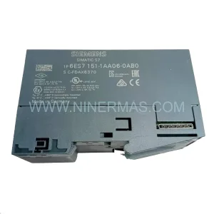 Siemens 6ES7151-1AA06-0AB0 IM 151-1 COMPACT Interface Module for ET 200S PROFIBUS DP New Original Ready to ship