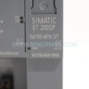 Siemens 6ES7155-6AU01-0BN0 SIMATIC ET 200SP IM 155-6 PN ST PROFINET Interface Module New Original Ready to ship
