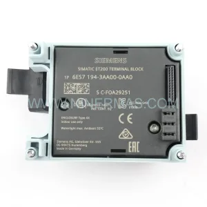 Siemens 6ES7194-3AA00-0AA0 SIMATIC DP Connection Block EcoFast for ET 200ECO New Original Ready to ship