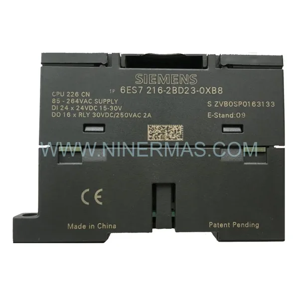 Siemens 6ES7216-2BD23-0XB8 SIMATIC S7-200 CN CPU 226 Compact PLC 24 DI 16 DO Relay New Original Ready to ship