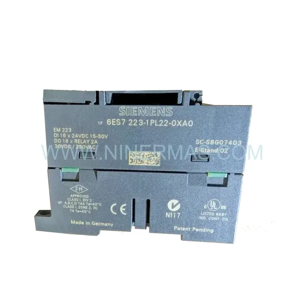 Siemens 6ES7223-1PL22-0XA0 SIMATIC S7-200 Digital I/O EM 223 New Original Ready to ship