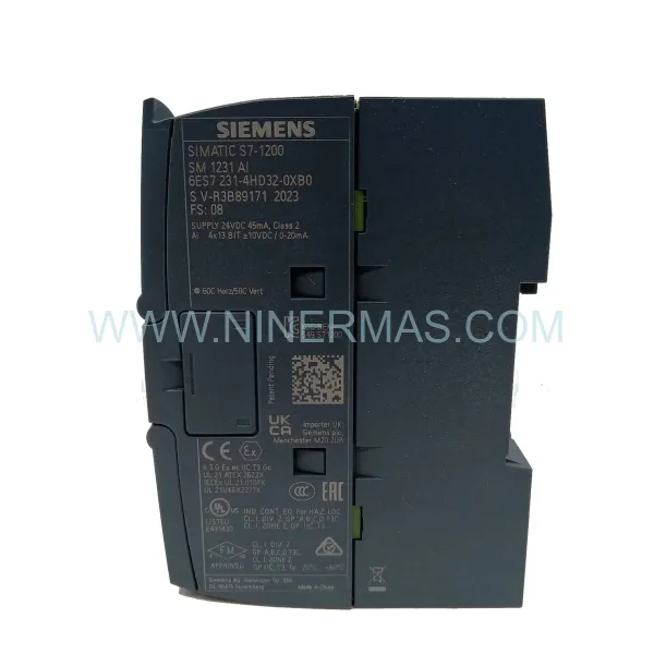 Siemens 6ES7231-4HD32-0XB0 SIMATIC S7-1200 Analog Input Module New Original Ready to ship