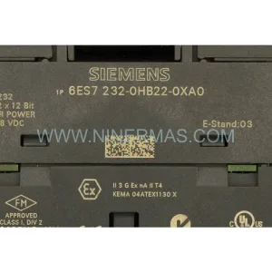 Siemens 6ES7232-0HB22-0XA0 SIMATIC S7-200 Analog Output Module EM 232 New Original Ready to ship
