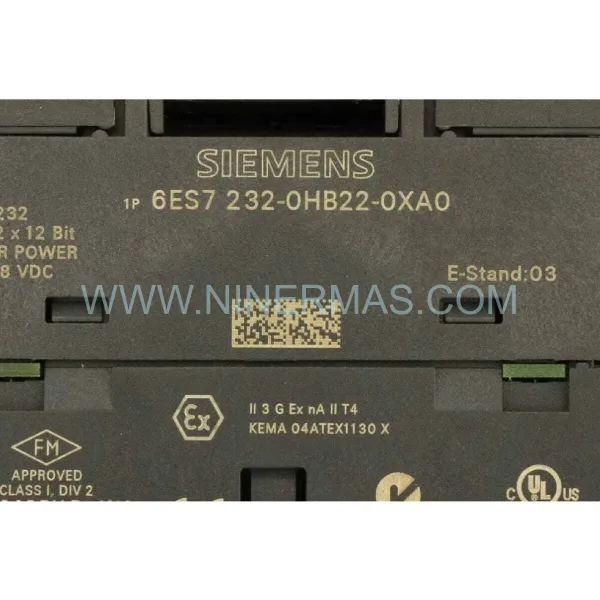Siemens 6ES7232-0HB22-0XA0 SIMATIC S7-200 Analog Output Module EM 232 New Original Ready to ship