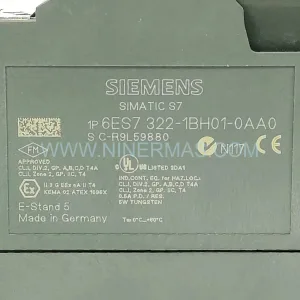 Original Siemens 6ES7322-1BH01-0AA0 Input Module - Industrial Retrofit Component