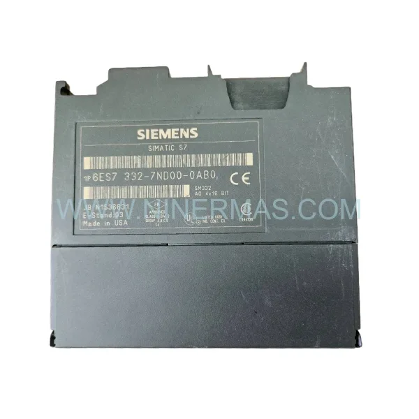 Siemens 6ES7332-7ND00-0AB0 SM 332 Analog Output Module New Original Ready to ship