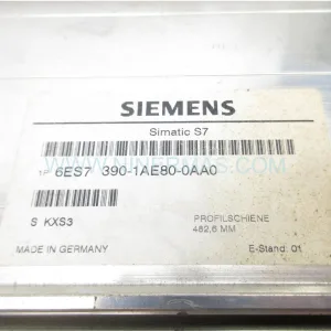 Siemens 6ES7390-1AE80-0AA0 S7-300 Mounting Rail 530mm New Original Ready to ship
