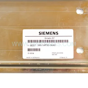 Siemens 6ES7390-1AF30-0AA0 S7-300 Mounting Rail 530mm DIN Rail New Original Ready to ship
