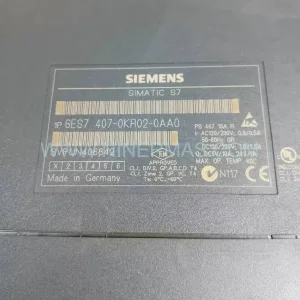 Siemens 6ES7407-0KR02-0AA0 SIMATIC S7-400, Power supply PS407 New Original Ready to ship
