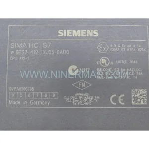 Siemens 6ES7412-1XJ05-0AB0 CPU 412-3H S7-400H Redundant Controller Hot-Standby PLC New Original Ready to ship