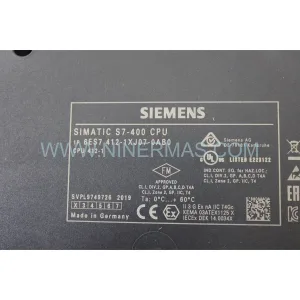 Siemens 6ES7412-1XJ07-0AB0 CPU 412-5H S7-400H Redundant Controller New Original Ready to ship