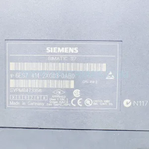 Siemens 6ES7414-2XG03-0AB0 SIMATIC S7-400, CPU New Original Ready to ship