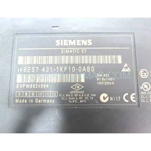 Siemens 6ES7431-1KF10-0AB0 SM 431 Analog Input | S7-400 Spare Parts