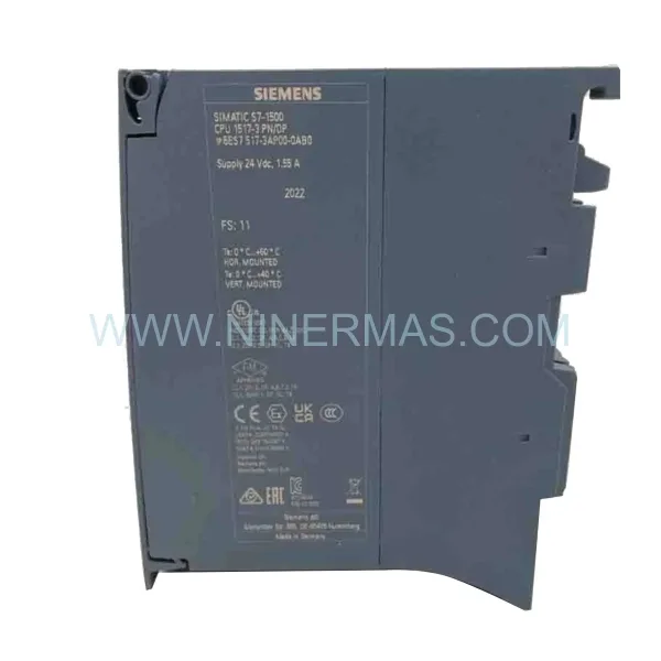 Siemens 6ES7517-3AP00-0AB0 CPU 1517-3 PN/DP | S7-1500 PLC Spare Part