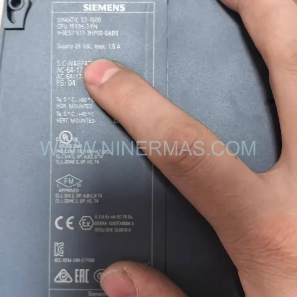 Siemens 6ES7517-3HP00-0AB0 | S7-1500H High-Availability Retrofit CPU