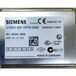 Siemens 6ES7952-1AP00-0AA0 SIEMENS SIMATIC S7, RAM Memory Card New Original Ready to ship