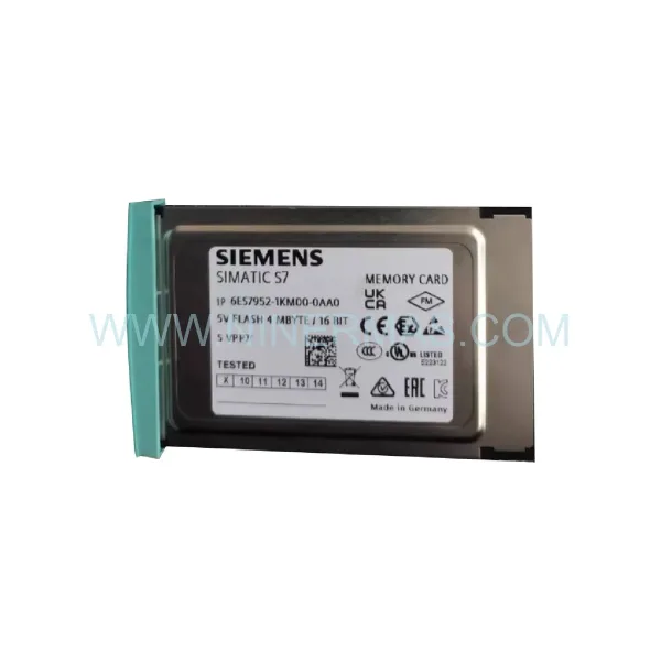 Siemens 6ES7952-1KM00-0AA0 S7-400 4MB Flash EPROM Memory Card | Original & New