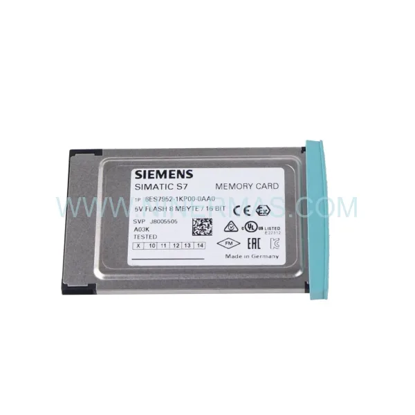 Siemens 6ES7952-1KP00-0AA0 S7-400 8MB Flash EPROM Memory Card | Original & New Spare Parts