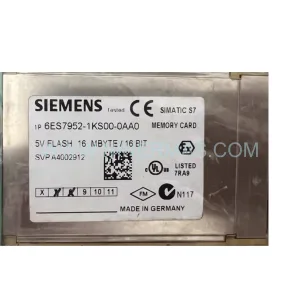 Siemens 6ES7952-1KS00-0AA0 S7-400 4MB Flash EPROM Memory Card — New & Original