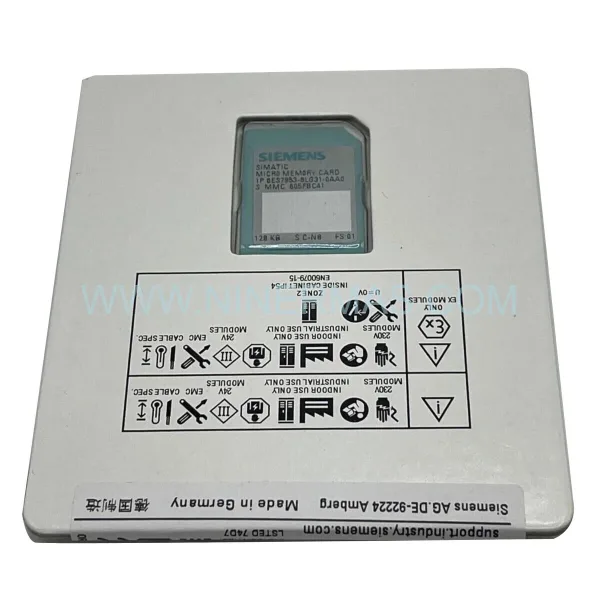 Siemens 6ES7953-8LG31-0AA0 S7-300 128KB Micro Memory Card | Original Spare Part