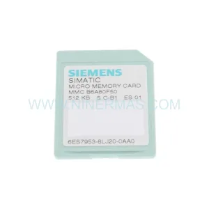 Siemens 6ES7953-8LJ20-0AA0 | S7-300 512KB Micro Memory Card Module