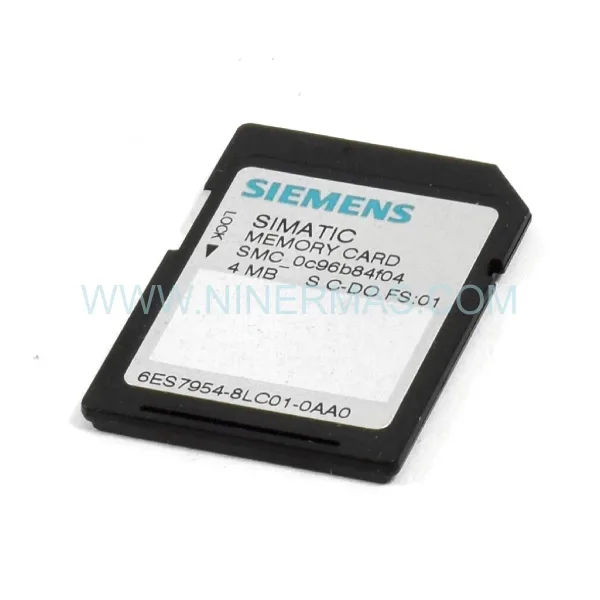 Siemens 6ES7954-8LC01-0AA0 S7-1500 4MB Flash Memory Card | Spare Parts