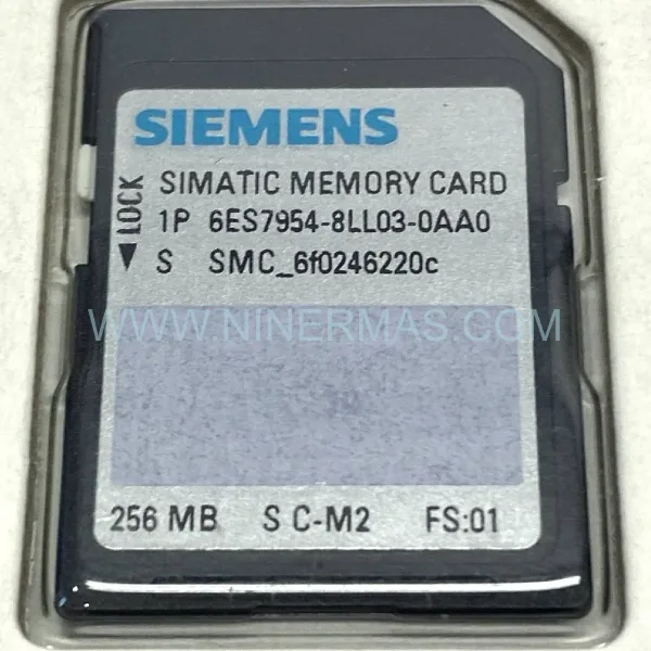 6ES7954-8LL03-0AA0 | Siemens SIMATIC S7-1500 256MB Memory Card