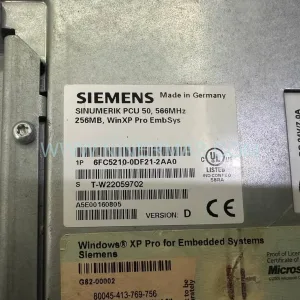 Buy Siemens 6FC5210-0DF21-2AA0 SINUMERIK 840D NCU | New Original