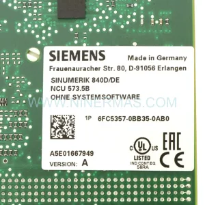 Siemens 6FC5357-0BB35-0AB0 NCU 573.5 | SINUMERIK 840D Retrofit Part