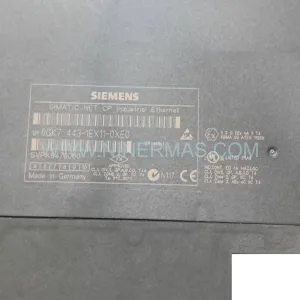 Siemens CP 443-1 6GK443-1EX30-0XE0 Ethernet Processor — New & Original