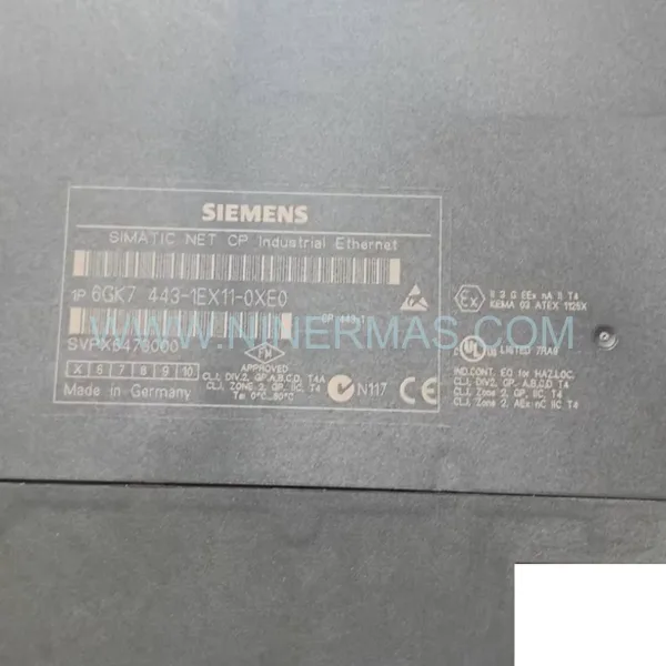 Siemens CP 443-1 6GK443-1EX30-0XE0 Ethernet Processor — New & Original