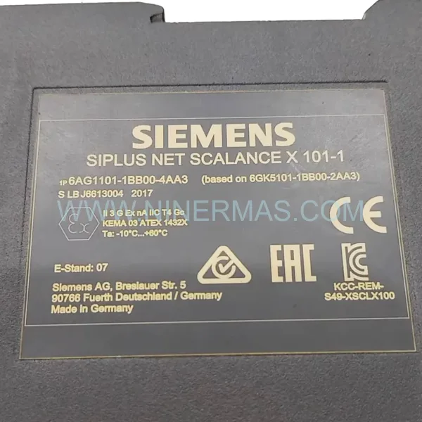 Siemens SCALANCE X101-1LD 6GK5101-1BC00-2AA3 Industrial Media Converter — New & Original