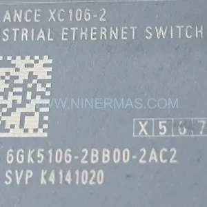 Siemens 6GK5106-2BB00-2AC2 SCALANCE X106-2 | Original & New Spare Parts