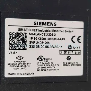 6GK5204-2BB00-2AA3 SCALANCE X204-2 Managed Switch | Siemens – Original Spare Parts