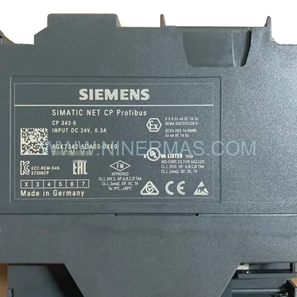 Siemens 6GK7342-5DA03-0XE0 CP 342-5 PROFIBUS Processor | Original & New Spare Parts