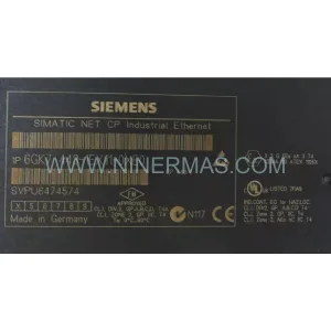 6GK7443-1EX11-0XE0 Input Module Rear Side & Label - Siemens