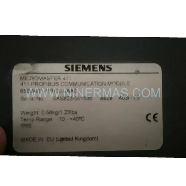 Siemens 6SE6401-1PB00-0AA0 PROFIBUS Module — New & Original in Stock