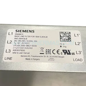 Siemens 6SL3000-0BE21-6DA0 | SINAMICS S120 Basic Line Module Retrofit