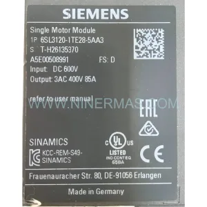Siemens 6SL3120-1TE28-5AA3 | SINAMICS S120 Retrofit & Drive Upgrade Module