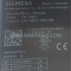 Original Siemens 6SL3120-2TE21-8AA3 Input Module - Industrial Retrofit Component