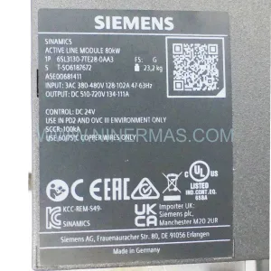 6SL3130-7TE28-0AA3 | Siemens SINAMICS S120 Smart Line Module | Original Spare Parts