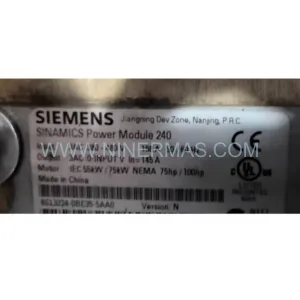 Siemens SINAMICS G120 PM240 6SL3224-0BE35-5AA0 | 55kW Drive In Stock