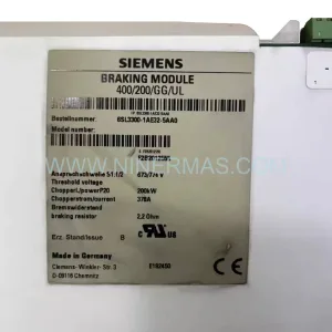 Original Siemens 6SL3300-1AE32-5AA0 Input Module - Industrial Retrofit Component