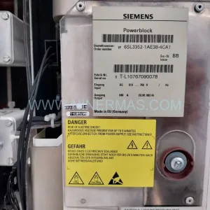 Siemens 6SL3352-1AE38-4CA1 SINAMICS S120 Cabinet Drive | Original & New Spare Parts